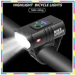 สินค้า ไฟ LED ติดหน้ารถจักรยาน 10 วัตต์ 800 ลูเมน 6 โหมด ชาร์จ USB