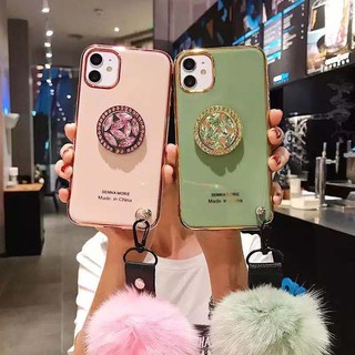 เคส-Phone Case For Samsung A13 A33 A53 A73 A03S A22 A02 A32 A72 A71 A32 A52 A12 A42 A02S A21S A31 A10 A30 A50 A70 A30 A20 A11With Wristband&amp;Holder-DK