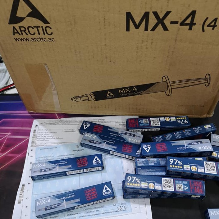 ภาพสินค้าพร้อมส่ง Arctic Silicone MX-4 Thermal compound 4 กรัม 8 กรัม mx4 mx5 ซิลิโคนระบายความร้อน ลดความร้อนอย่างดี cpu gpu จากร้าน pamhocus บน Shopee ภาพที่ 5