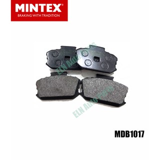 Mintex ผ้าเบรคหน้า (ของอังกฤษ) (brake pad) นิสสัน NISSAN Bluebird 510 ปี 1962-1970, 610 ปี 1971-1976
