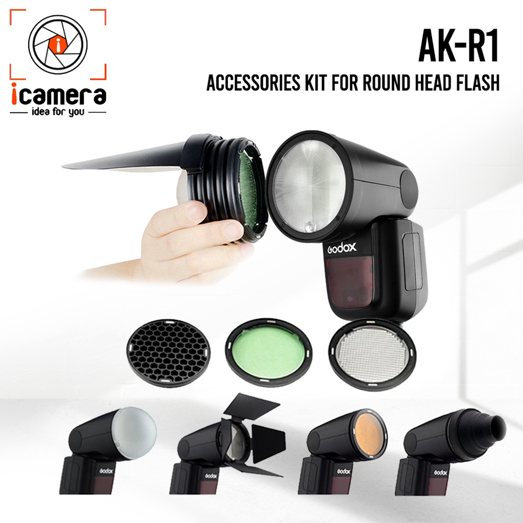 AKR1 Accessory Kit ( OEM ) For Round Flash Head ( V1, AD100Pro, etc