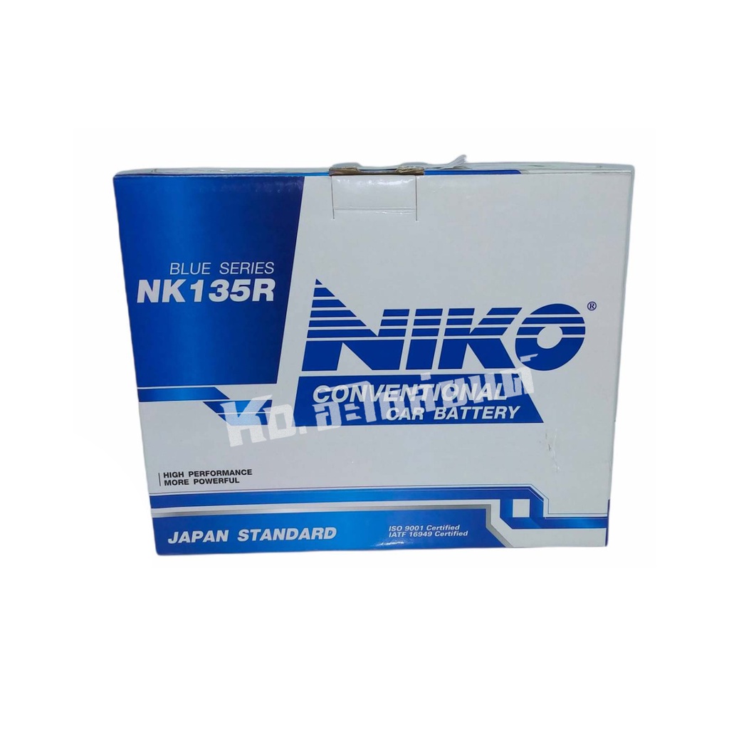 แบตเตอรี่-niko-nk135r-70ah-สำหรับ-รถกระบะและรถใช้งานทั้วไปที่ใช้ขั้วขวา-r-เติมน้ำกรดเอง