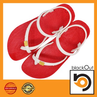 🔰 BlackOut Toeloopslingback 🔰 รองเท้าแตะ รองเท้ายางกันลื่น พื้นแดง