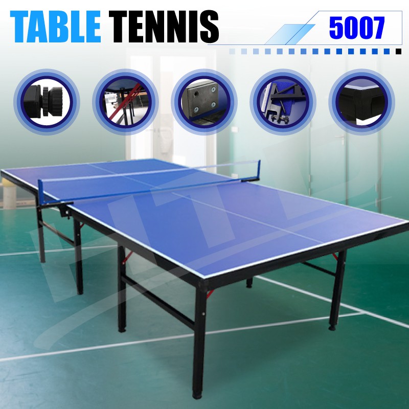ภาพสินค้าTable Tennis Table โต๊ะปิงปองรุ่น5007 โต๊ะปิงปองมาตรฐานแข่งขัน ขนาดมาตรฐาน พับได้ มาพร้อมเน็ทปิงปอง รุ่น 5007 จากร้าน h.t.dmedia บน Shopee ภาพที่ 2