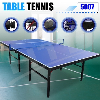 ภาพขนาดย่อของภาพหน้าปกสินค้าTable Tennis Table โต๊ะปิงปองรุ่น5007 โต๊ะปิงปองมาตรฐานแข่งขัน ขนาดมาตรฐาน พับได้ มาพร้อมเน็ทปิงปอง รุ่น 5007 จากร้าน h.t.dmedia บน Shopee ภาพที่ 2