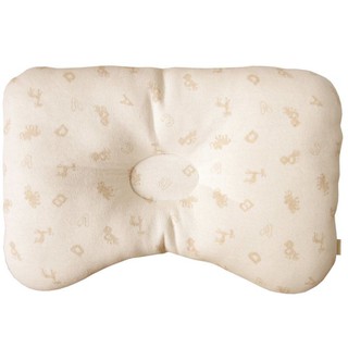 John N Tree Organic - Baby Protective Pillow -หมอนหลุม หมอนหัวทุย หมอนหัวสวย หมอนออร์เเกนิค ลาย Animal Friends