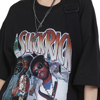 ‘’SlickRick” เสื้อยืด สตรีทโอเวอร์ไซส์ SlickRick Oversized T-Shirt