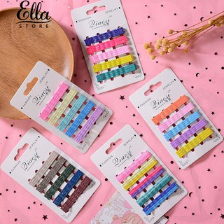 🍒Ellastore กิ๊บกลิตเตอร์ติดผม หลายสีสัน