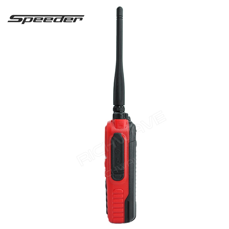 SPEEDER SP-DX5 Plus วิทยุสื่อสาร 0.5 วัตต์ ถูกกฏหมาย รับประกัน 2 ปี อุปกรณ์ครบชุด วอแดง