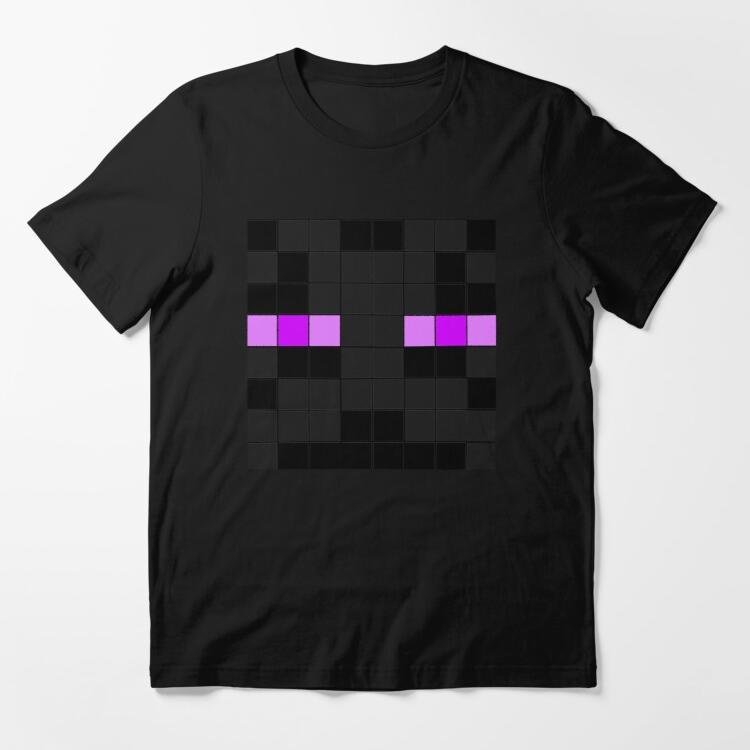 เสื้อยืดอินเทรนด์ผู้ชายอินเทรนด์ผู้หญิงเสื้อเชิ้ต-ลาย-enderman-แบบกําหนดเองs-3xl