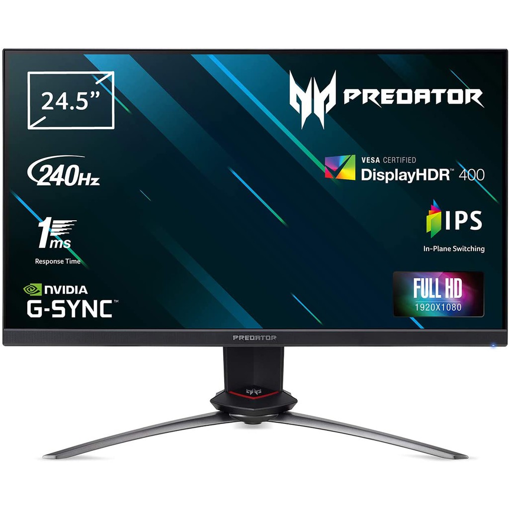 Acer Predator XB253QGXbmiiprzx 24.5 FHD Gaming Monitor (IPS Acer Predator XB253QGXbmiiprzx 24.5 FHD Gaming Monitor (IPS