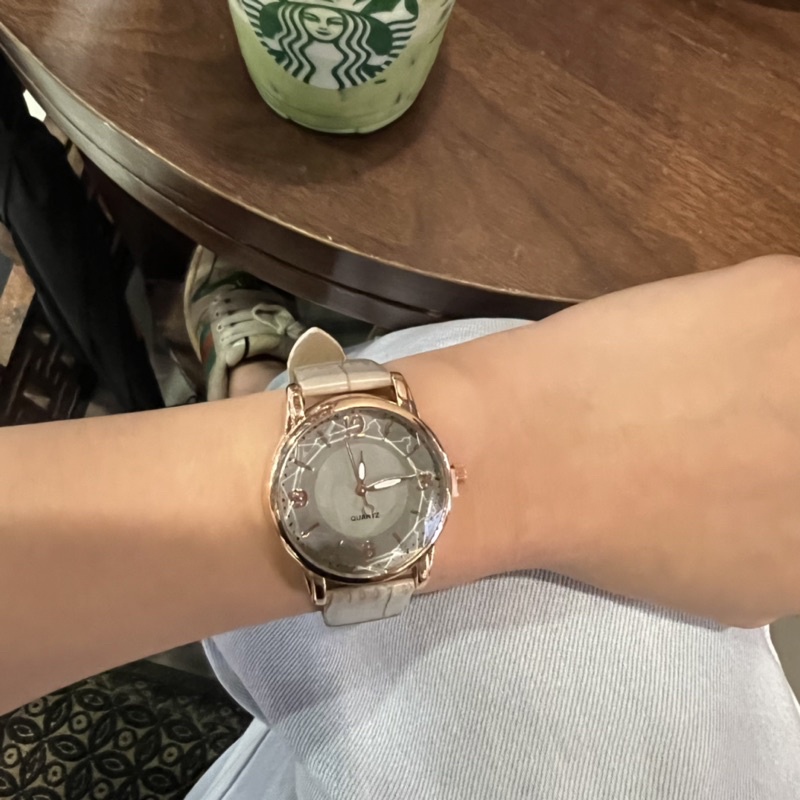 accessories-นาฬิกาข้อมือควอตซ์-ประดับคริสตัล-กันน้ำ-สไตล์เกาหลี-แฟชั่นสําหรับผู้หญิง