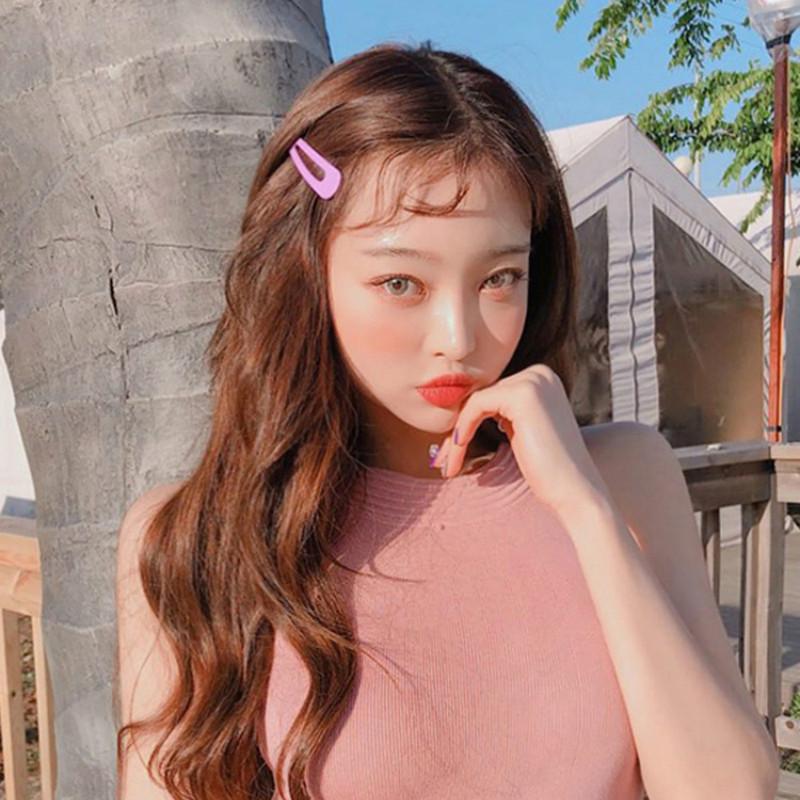 กิ๊บติดผมหน้าม้า-แฟชั่นเรียบง่าย-สไตล์เกาหลี-สําหรับผู้หญิง