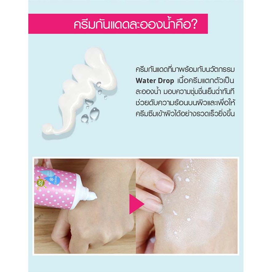 ของแท้-ฉลากไทย-เคที่ดอลล์-ครีมกันแดดละอองน้ำ-ทาหน้า-60ml-cathy-doll-whitening-sunscreen-l-glutathione-magic-spf50pa