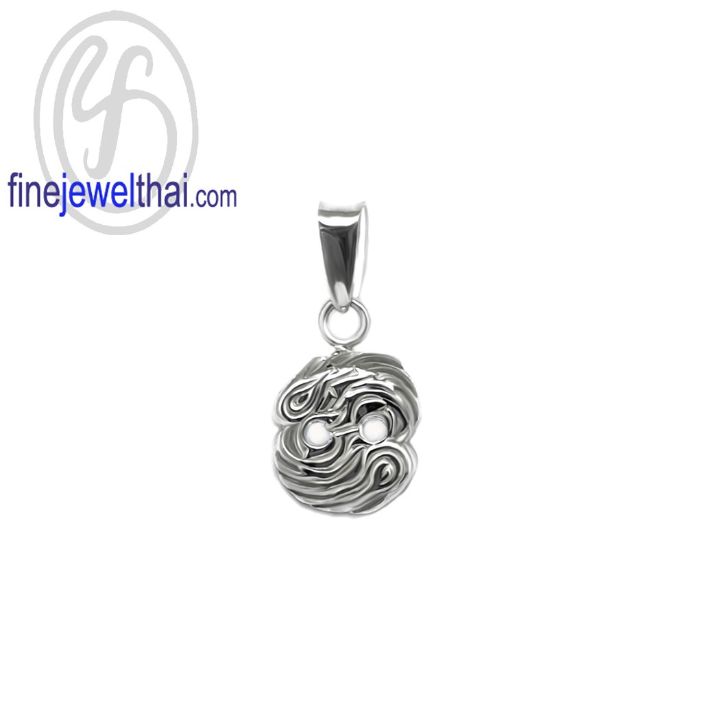 finejewelthai-จี้ราศี-ราศีมีน-จี้เงินแท้-pisces-silver-pendant-p117600