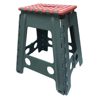เก้าอี้พับ FURDINI UNO-L สีแดง/เทา เก้าอี้พับ UNO-L ดีไซน์เรียบง่าย สามารถพับเก็บได้ เคลื่อนย้ายสะดวก โครงสร้างผลิตจากพล