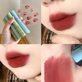 Cappuvini ลิปโคลนโฟม Lip Lacquer Matte Lipstick