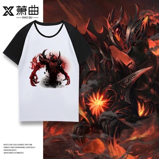 เสื้อยืดผู้ชาย DOTA2 Dark Wind Shadow Demon Juggernaut Anti-Mage PA Black King Bar ฤดูร้อนผ้าฝ้ายแขนสั้นเสื้อยืดครึ่งแขน