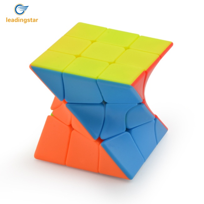 leadingstar-lefang-magic-cube-twist-3x3-รูบิคเมจิก-สีพื้น-แบบพิเศษ-ไร้สติกเกอร์