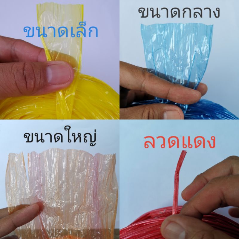 เชือกฟาง-มีหลายขนาด-คละสี