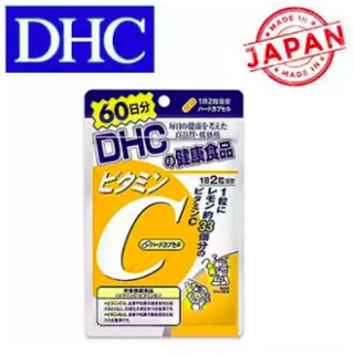 ภาพขนาดย่อของภาพหน้าปกสินค้าของแท้หิ้วมาจากญีปุ่่น วิตามินซีDHC DHC Vitamin C (1ซอง60แคปซูล) จากร้าน pongsakonsuepaisan บน Shopee ภาพที่ 1