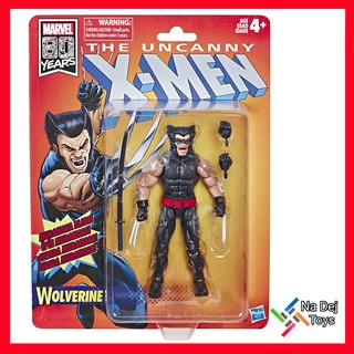 Marvel Legends Wolverine Vintage Retro 80th 6" มาร์เวล เลเจนด์ วูฟเวอรีน วินเทจ เรโทร  80 ปี 6 นิ้ว X-Men Comics