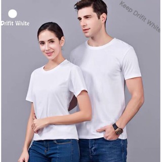 พร้อมส่ง!! เสื้อกีฬา ชาย-หญิง เสื้อยึดคอกลม dry-fit Unisex T-shirt เนื้อผ้าหายใจได้