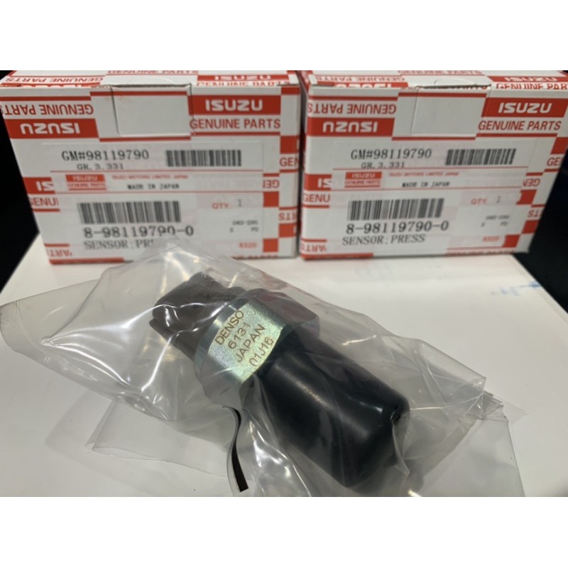 ของแท้-สวิทซ์-sensor-รางหัวฉีดเกลียวใหญ่-isuzu-d-max-all-new8-98119790-0