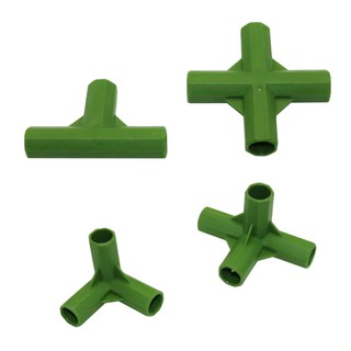 Plant Bracket joint 3,4-way,T,cross-connector for 11mm Support Stakes (2 Pcs)