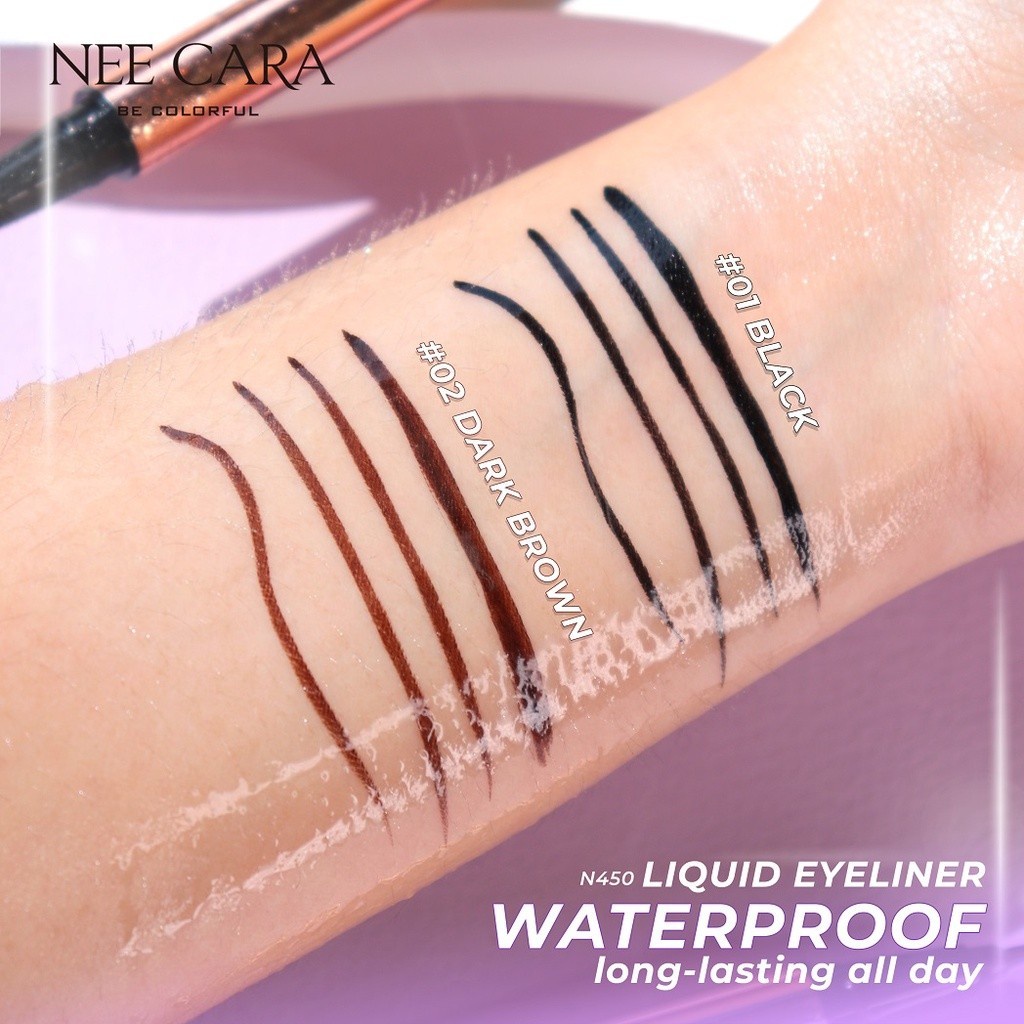 n450-อายไลเนอร์-nee-cara-liquid-eyeliner-นีคาร่า-ลิควิด