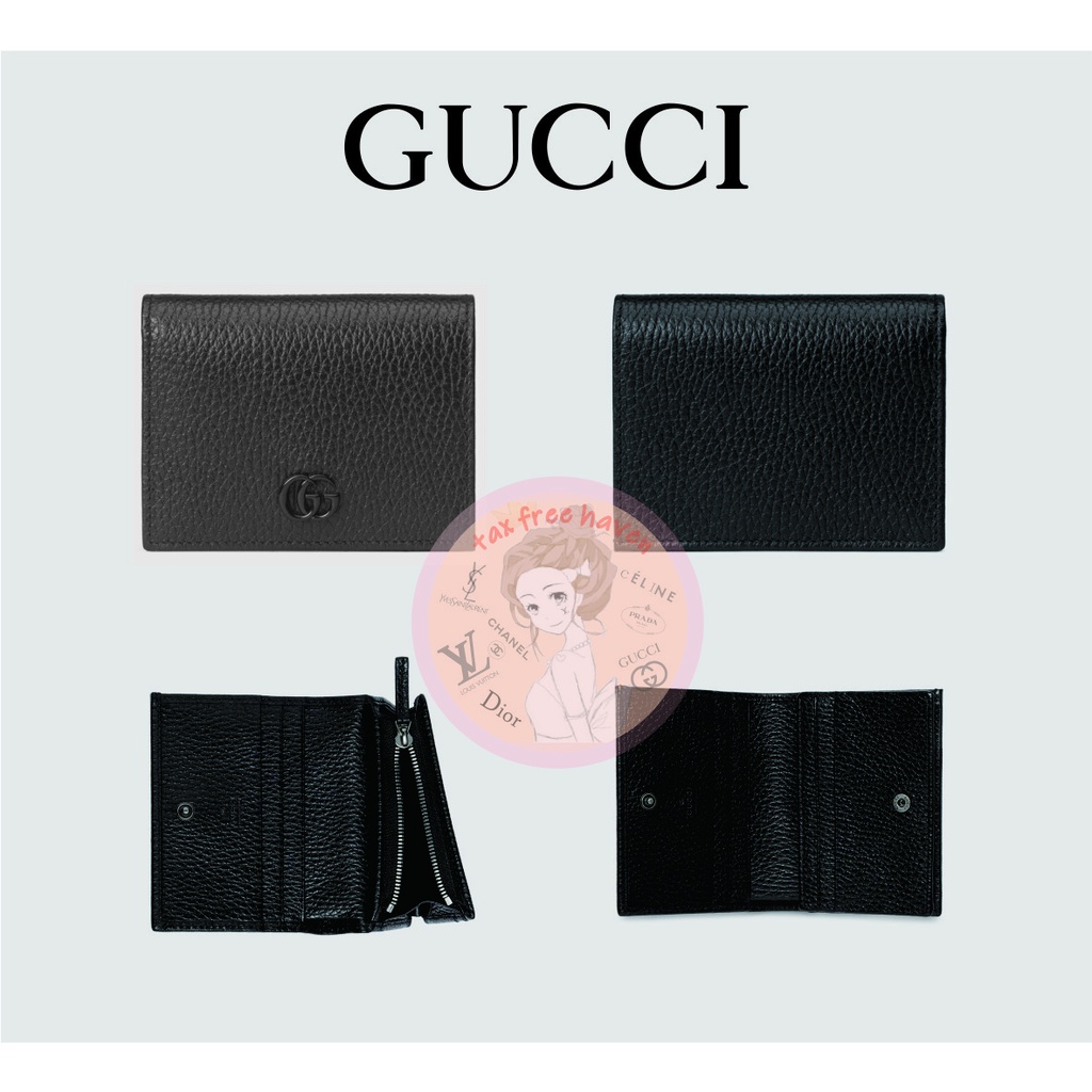 shopee-ถูกที่สุด-100-ของแท้-แบรนด์ใหม่-gucci-gg-marmont-คอลเลกชันหนังบัตร-wallet