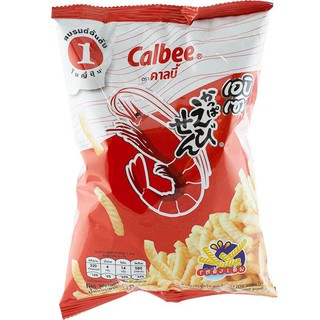 Calbee Shrimp Cracker Original Flavor 68 g. X 3 bags