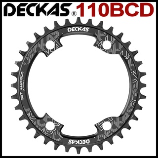 Deckas 110BCD จานหน้าจักรยาน ทรงกลม 36T 38T 40T 42T 44T 46T 48T 50T 52T สําหรับ Shimano 5800 R7000 R8000 R3000