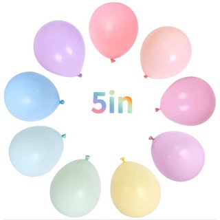 10 PCS 5 inches Balloon Colorful Macaron Belon for Birthday Party Wedding Anniversary Decoration