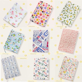 ปกผ้าใส่หนังสือขนาดA5 / B6 /การ์ตูน(สินค้าพร้อมส่ง)set2