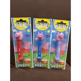 CHANEL2HAND PEZ PEPPA PIG ลิขสิทธิ์แท้ 1 ชุด 3 ชิ้น ลูกอมเพซ ของสะสม ของใหม่ เพซ เปปป้า พิก