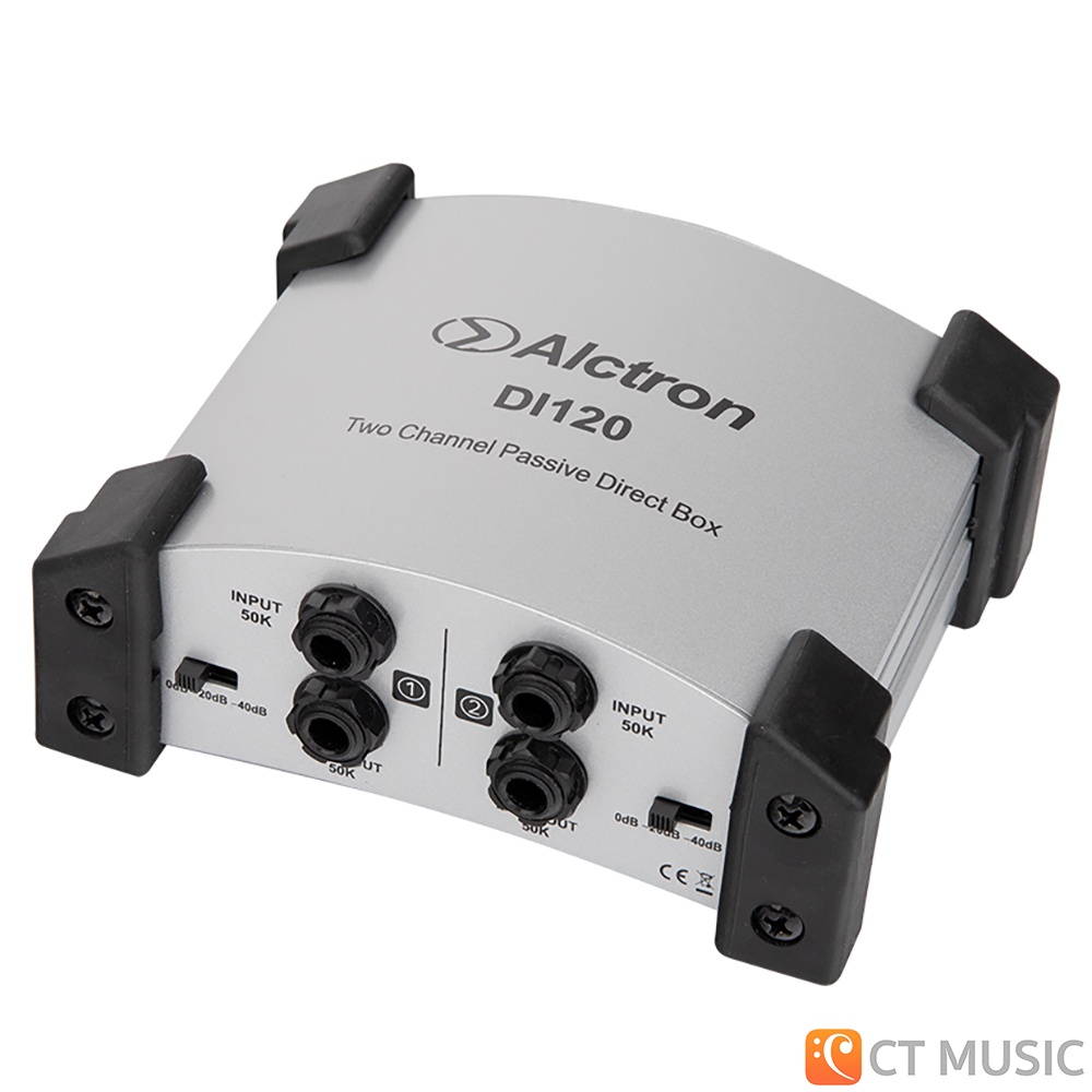 Alctron DI120 Dual Channel Passive DI Direct Box ดีไอ บ๊อกซ์ DI ...