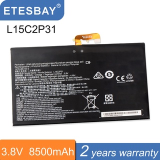 ETESBAY L15C2P31 Laptop Battery For Lenovo Yoga Book YB1-X91F X91L X91X YB1-X90F YB1-X90L Series 3.8V 32.3WH（only Androi
