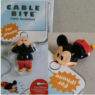 กันสายชาร์ตหัก Cable Mascot ลาย Mickey mouse มิกกี้เม้าส์