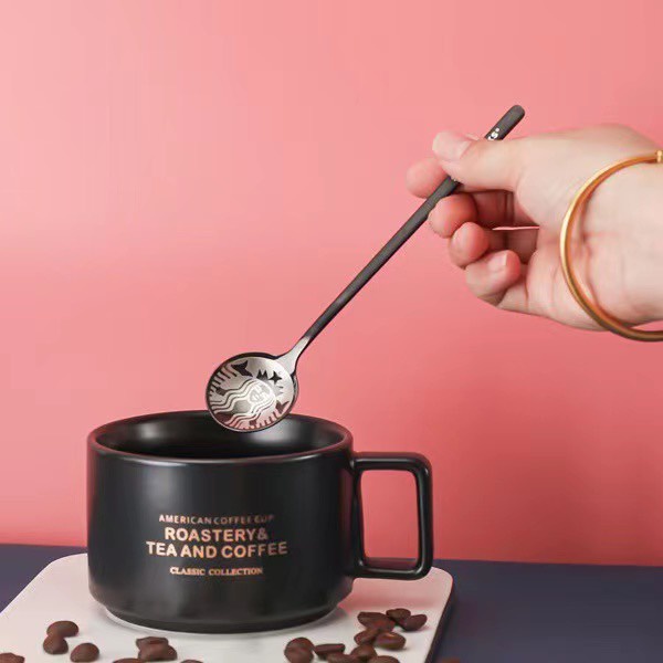 ช้อนกาแฟ-starbucks-สำหรับชงกาแฟ-ทานขนม-ช้อนการ์ตูน