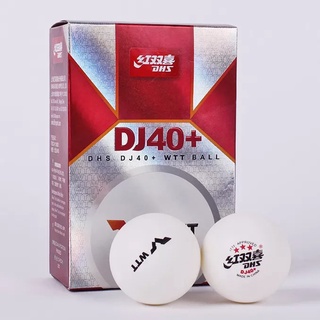 ภาพหน้าปกสินค้าลูกปิงปอง DHS เกรดแข่งขันระดับโลก ITTF Approved WTT DHS 3 star DJ40+ ABS Plastic Ball ใหม่ล่าสุด  6 ลูก ซึ่งคุณอาจชอบราคาและรีวิวของสินค้านี้