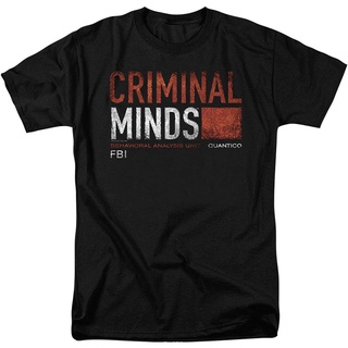 COD เสื้อยืดแขนสั้นลําลอง คอกลม ผ้าฝ้าย พิมพ์ลาย Criminal Minds FBI CBS สไตล์สปอร์ต สําหรับผู้ชาย