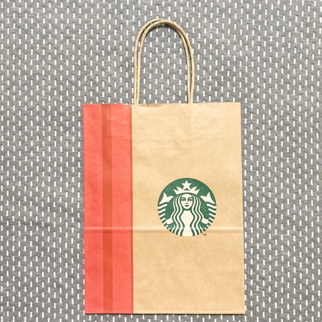 ภาพหน้าปกสินค้าถุงกระดาษ Starbucks % จากร้าน bnkgoldenrice บน Shopee