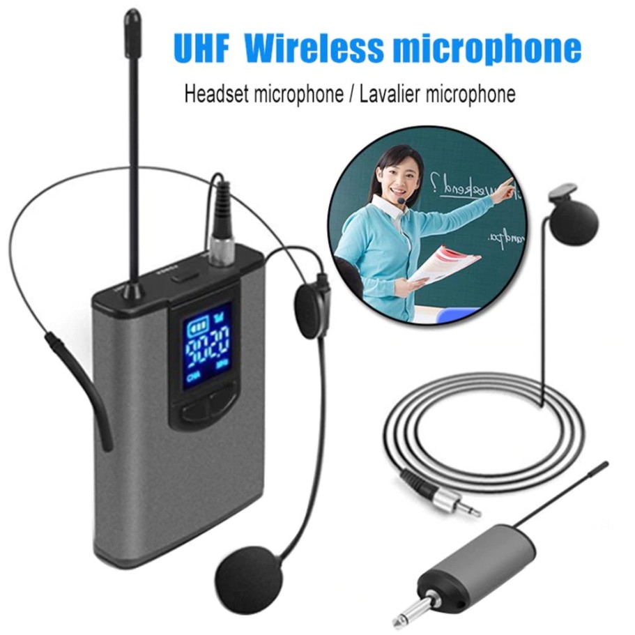 ไมโครโฟนไร้สายพร้อม-wireless-microphone