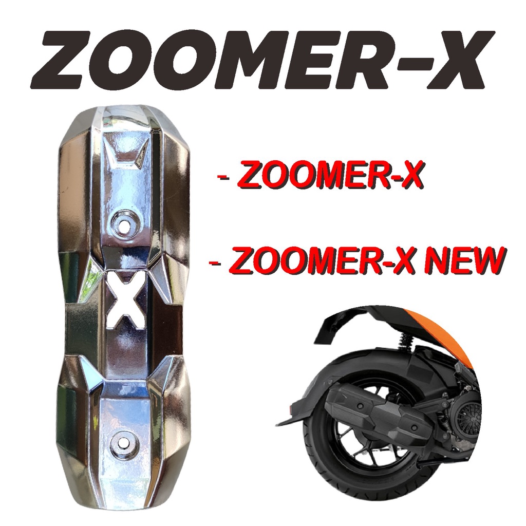 ฝาครอบ-ท่อไอเสีย-ฮอนด้า-ซูเมอร์เอ็กซ์-กันร้อนท่อ-สำหรับ-honda-zoomer-x-new-zoomer-x