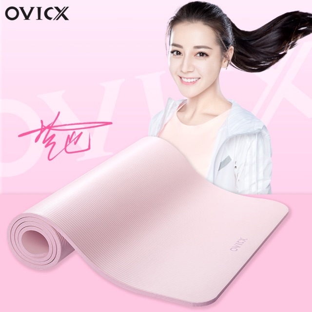 ภาพหน้าปกสินค้าOVICX เสื่อโยคะ แผ่นรองโยคะ ฟิตเนส yoga mat ออกกำลังกาย เพื่อสุขภาพ จากร้าน ovicx_official บน Shopee