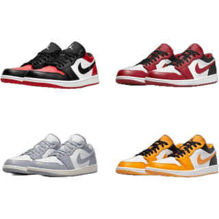 [ลิขสิทธิ์แท้-Authentic] NIKE AIR JORDAN 1 Low รวมสีสุดฮิต ผ่อนได้