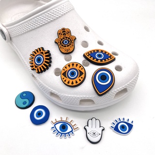 ภาพหน้าปกสินค้าCrocs Jibbitz Devil Eye DIY จี้รูปตาปีศาจ สําหรับตกแต่งรองเท้า ซึ่งคุณอาจชอบสินค้านี้