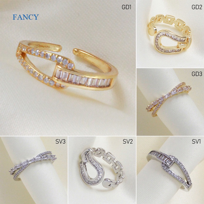 fancy-แหวนแฟชั่น-รูปปมอินฟินิตี้-สไตล์โบราณ-ปรับได้-สําหรับผู้หญิง