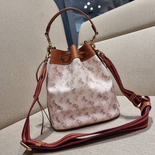 COACH C8465 FIELD BUCKET BAG WITH HORSE AND CARRIAGE PRINT